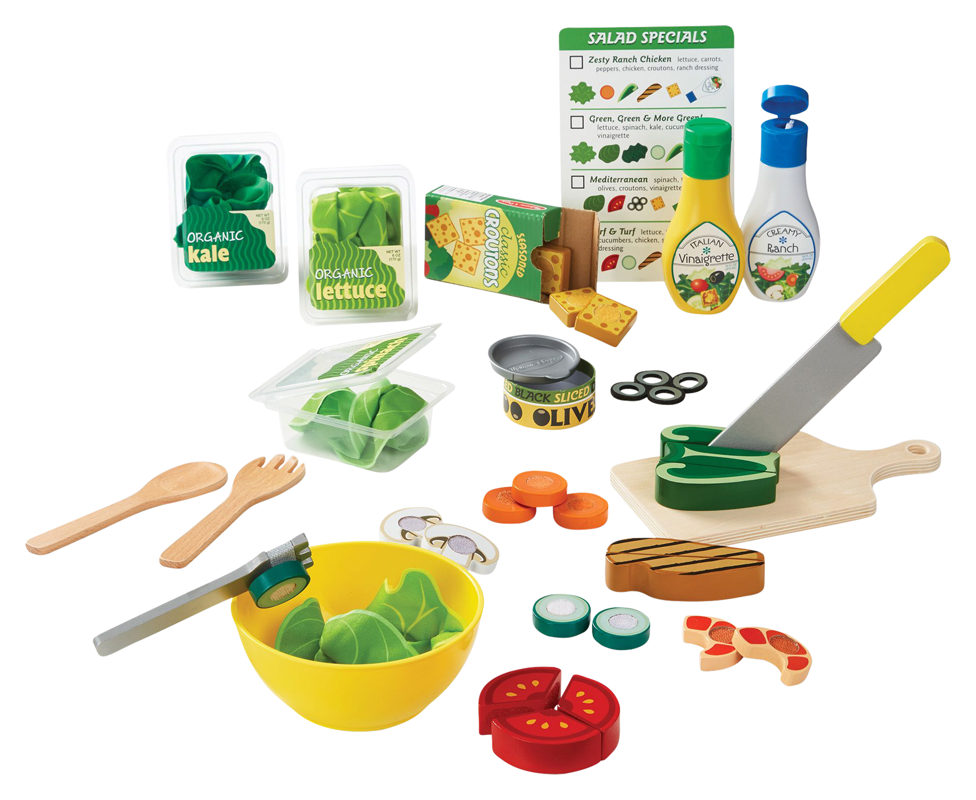 Melissa & Doug Slice and Toss Salad Set Bass Pro Shops